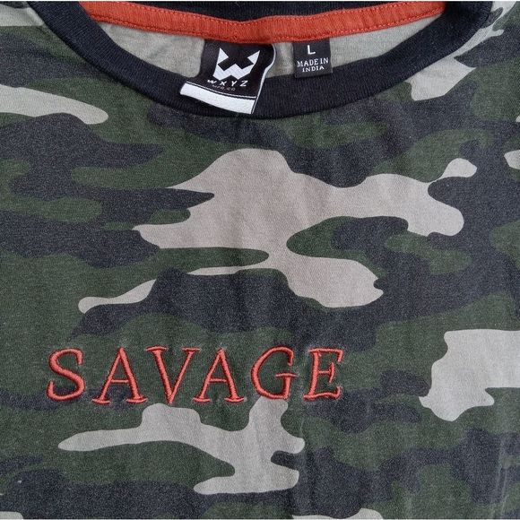 Large Mens Tee shirt Savage - Picture 3 of 3